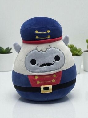 Yuri the Nutcracker Yeti Squishmallow Christmas Plush 7.5in